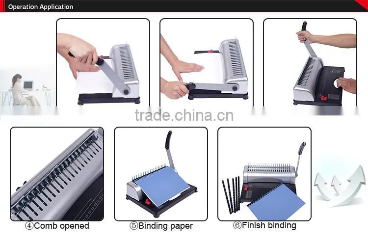 GENGSHUN brand office equipment factory price advantages of binding machine