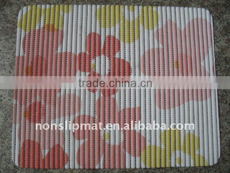 PVC anti slip kitchen mat
