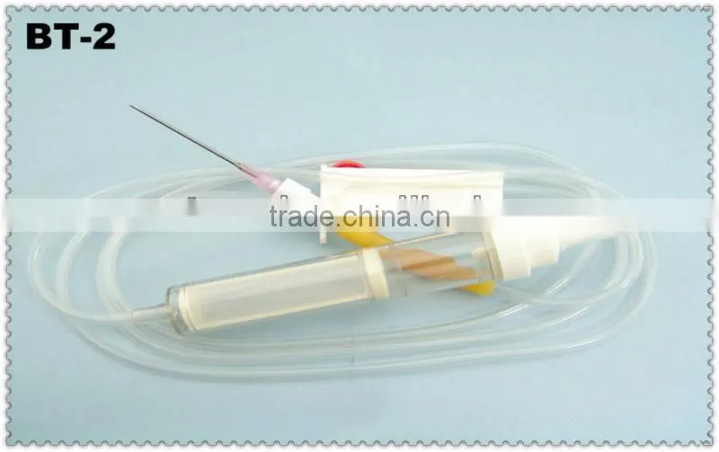 Medical blood transfusion set