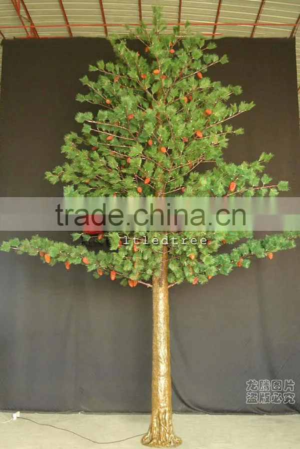 2015 LED cone pine tree light
