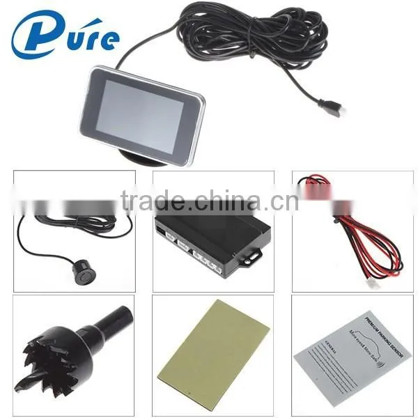 Car Beep Parking Sensor Portable Parking Sensor Wholesale LCD Car Parking Sensor for Universal Vehicle