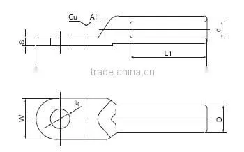 DTL Copper-aluminium wiring terminals