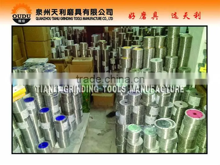 diamond cutting disc with flange
