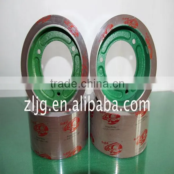 4 inch brown SBR rice rubber roller for grain thresher