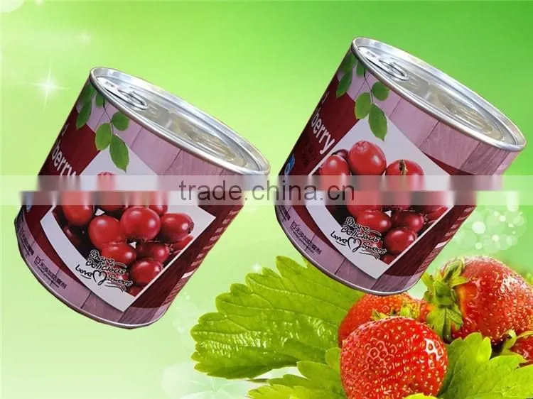 Manufacture Empty food Tins Composite Paper Can with Tin Slip Lid