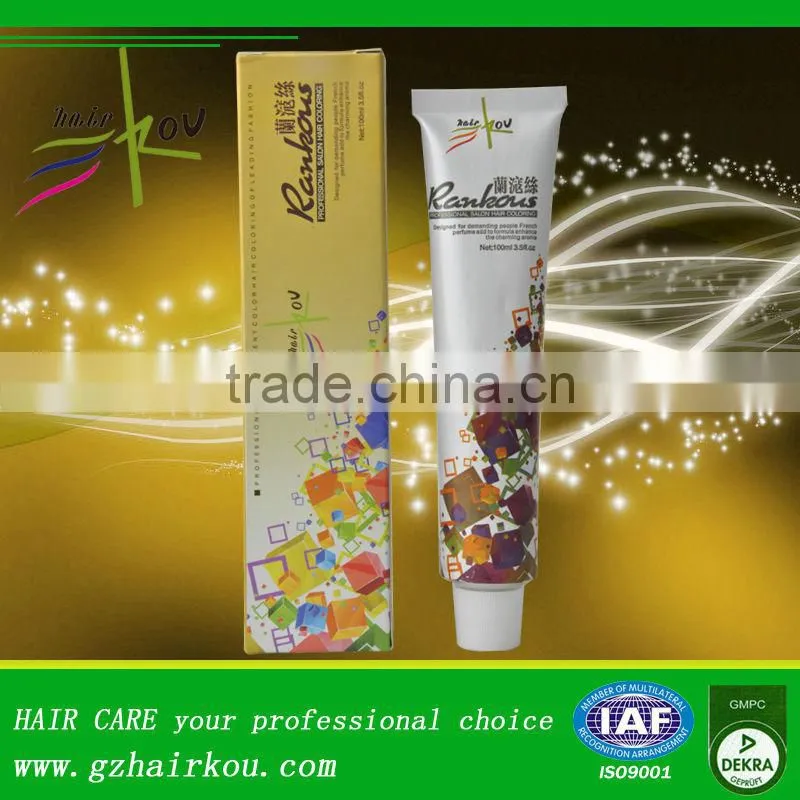 wholesale hot sale hair dye without ammonia for grey hair