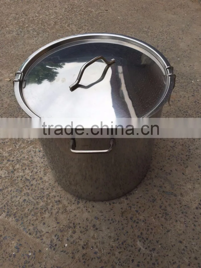 2016 new style food grade stainless steel honey storage barrel