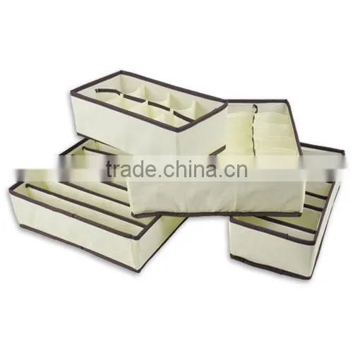 HOt! 4 PCS Sets Nonwoven Storage Boxes/Organizer (BBK098)