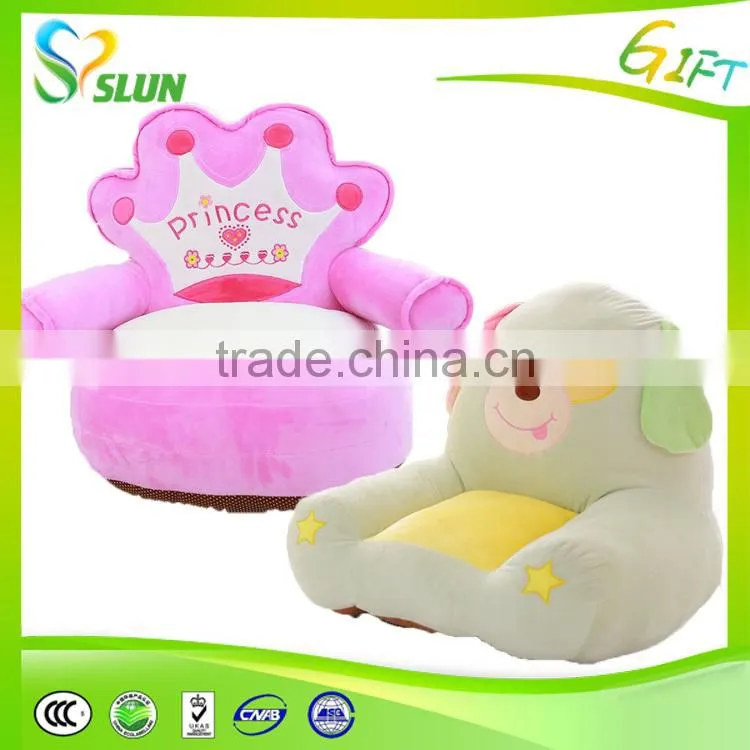 Hot selling plush animal shape sofa chair kids stuffed sofa animal chair