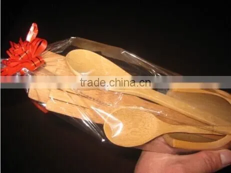 Bamboo carving a spoon