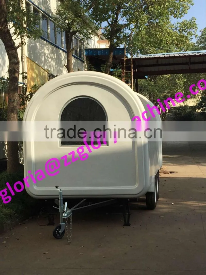 2017 Hot sale customized food truck van/food trailer/ fast food truck