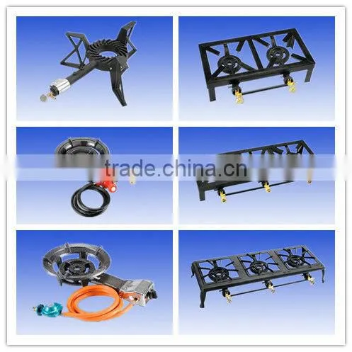Gas Burner with Pipe