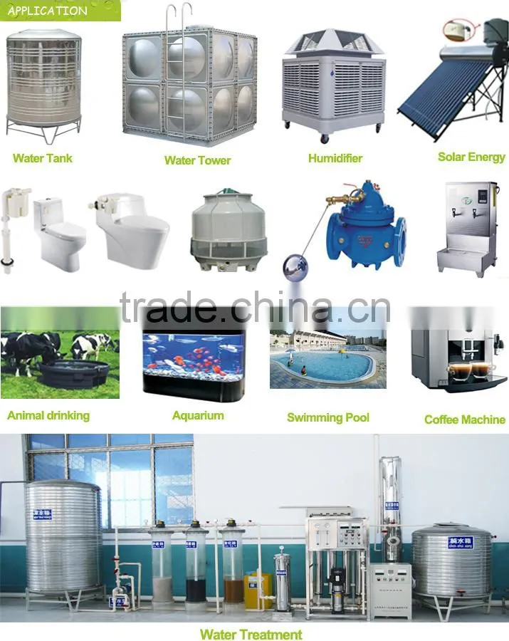 new mini type plastic water tank float valve