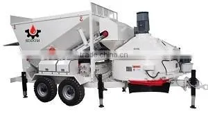 The great capacity mobile concrete mixer manufacturers with the best price