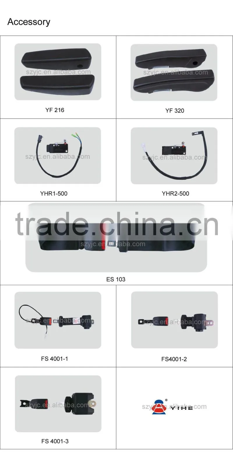 Seat Armrest YF216