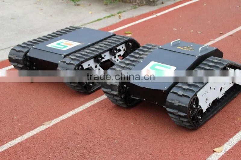 Fire control robot with water monitor
