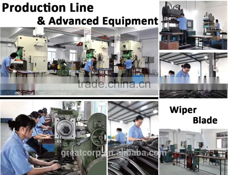 High quality wiper blades, windshield wiper blade for cars