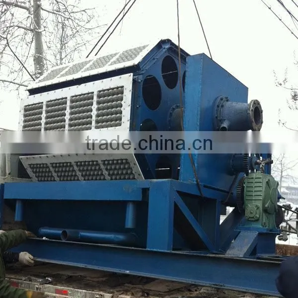 fully automatic rotary egg tray making machine/egg tray production line