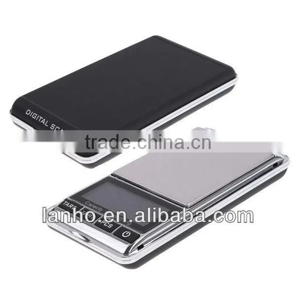 Mini 200g 0.01g Digital Jewelry Scale Weight Electronic Pocket + Carrying Pouch