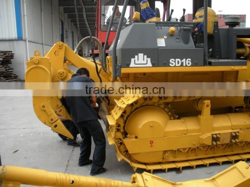 Shantui Bulldozer SD16 for sale with blade and ripper for option