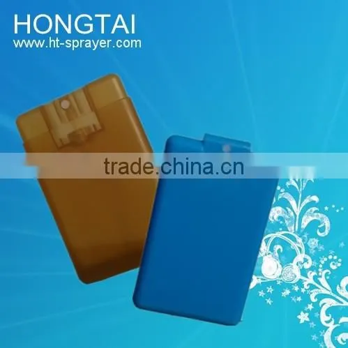 20ml plastic credit card perfume bottle
