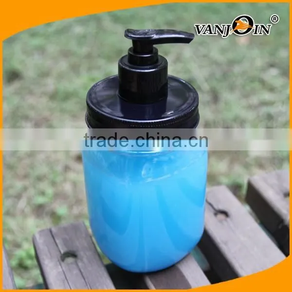 Empty Shampoo packaging 500ml plastic shampoo bottle with pump