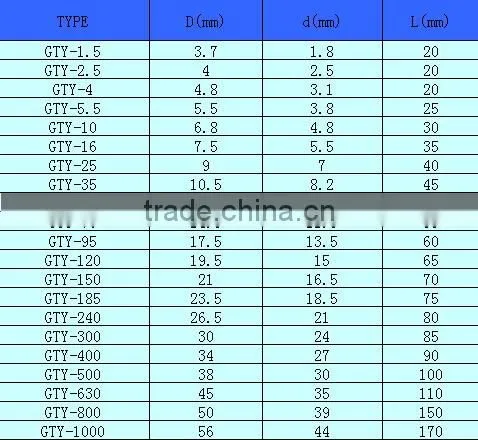 HEIGHT HOT SALE CONNECTING TUBE GT-2 FACTORY PRICE
