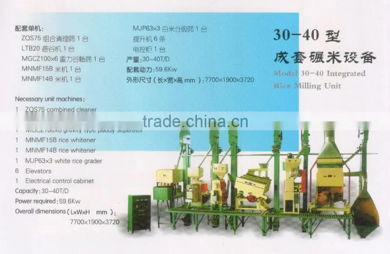 Rice mill/Rice processing machinery