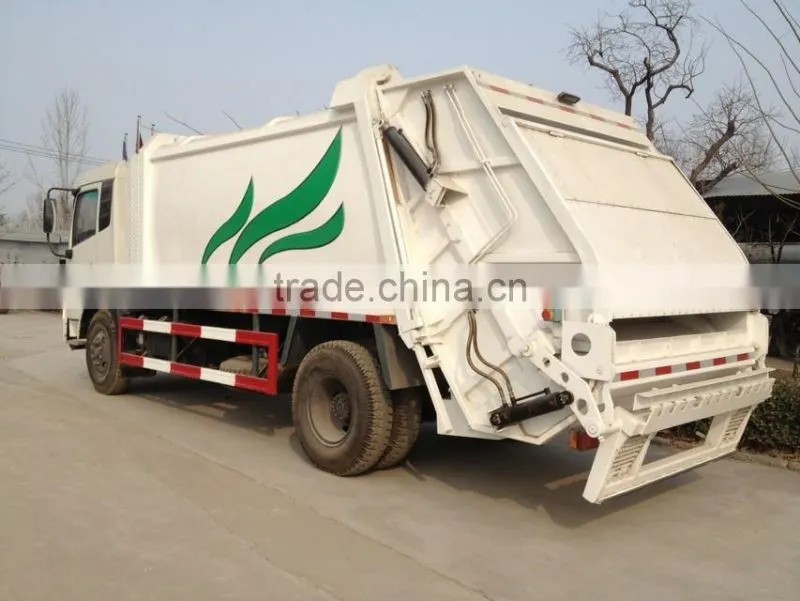 10m3 12 Cubic Meter Garbage Truck for sale