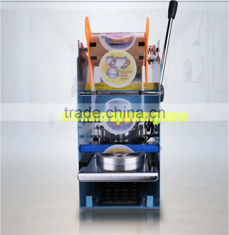 Manual Bubble Tea Sealing Machine plastic food containers sealing machine