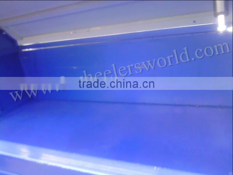 200cc water cooled gas power wheel garbage truck,garbage can cleaning truck,sanitation vehicle for sale