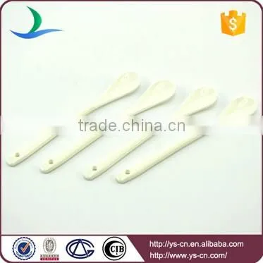 Eco-friendly wholesale white ceramic spoons