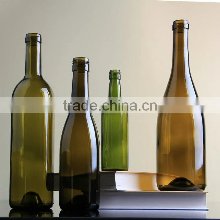 Professional supplier Low 375ml/ 750ml Hot sale fancy wine bottles