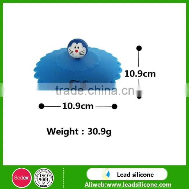Factory supply silicone glass cup cover lid