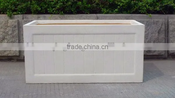 Shrubs Planter Pot Gardening Idea Resin Bonsai Container Box QL-90021 3pcs/set 19kg Hot Sale