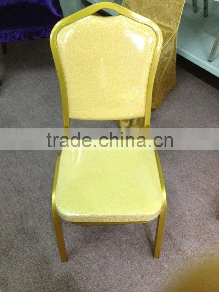 Popular Wedding Event Stackable Chair stainless steel legs dining chair