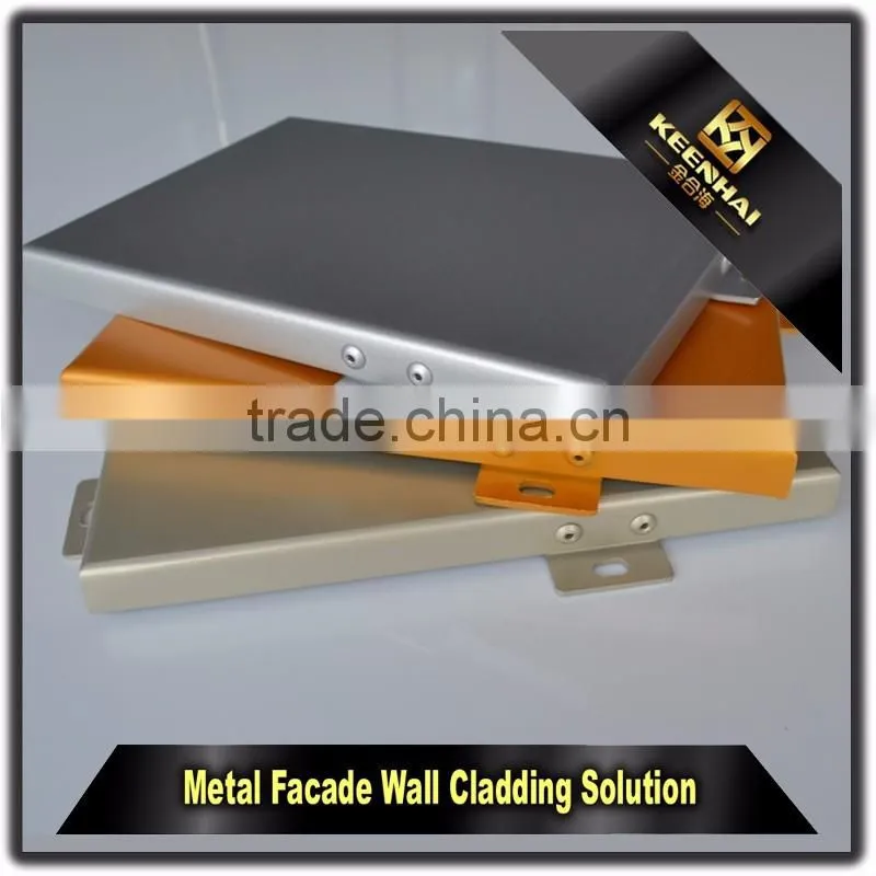 EXterior Decorative Colored Anodized Aluminium Cladding Sheets