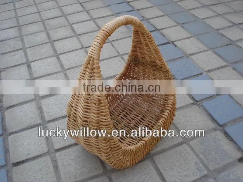 willow gift basket with handle&fruit and vegetable basket