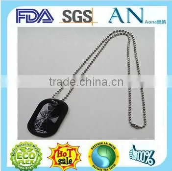silicone mobile phone shape tag with colorful print