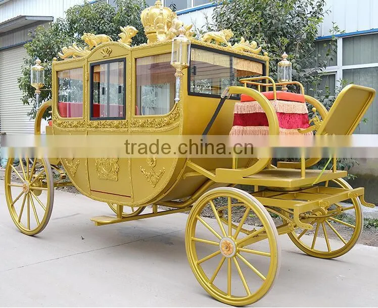 Cinderella horse carriage cake stand wedding car carriage(BG11-M096)