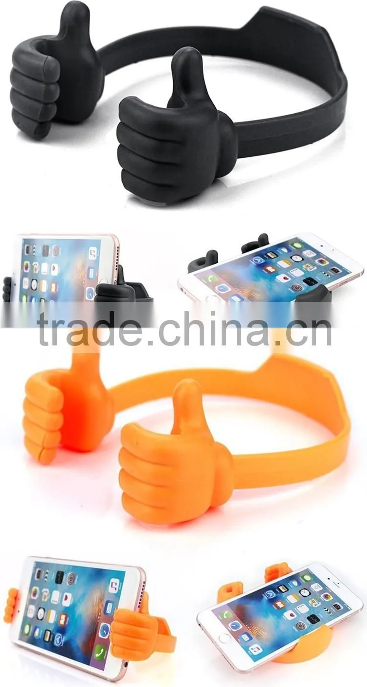 Universal Cute OK Thumbs Up Flexible Mobile Phone Stand