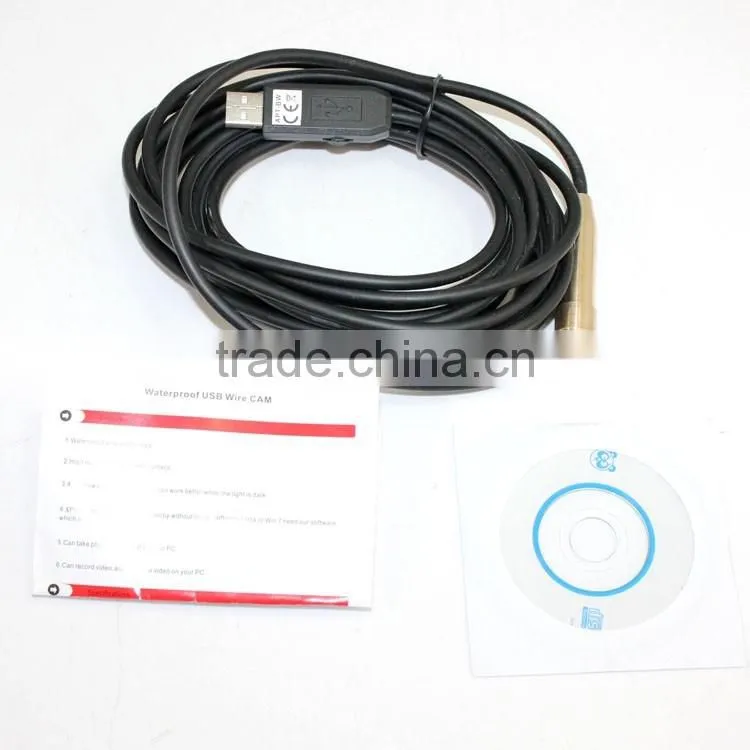 Smartphone waterproof usb borescope haen 5.5mm usb endoscope
