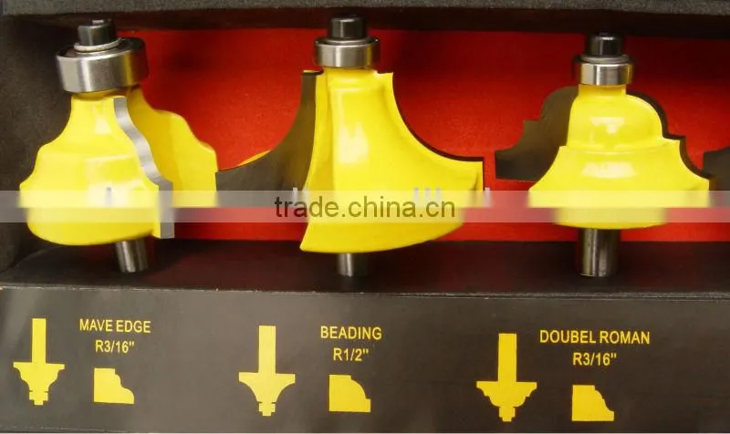 woodworking router bits set