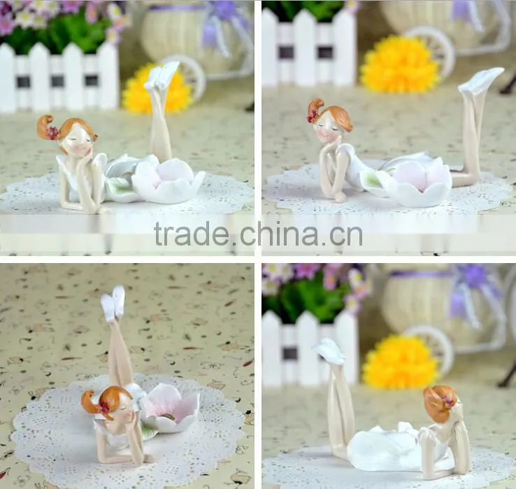 Resin Angel Candlestick,Beautiful Resin Fairy decoration,Handicraft Candle Holders Wedding Gifts Home Decor Furnishing Articles