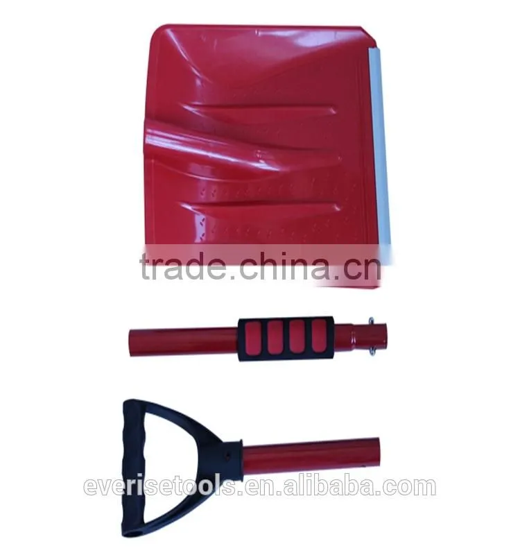 new design foldable and retractable aluminum car snow shovel hot selling