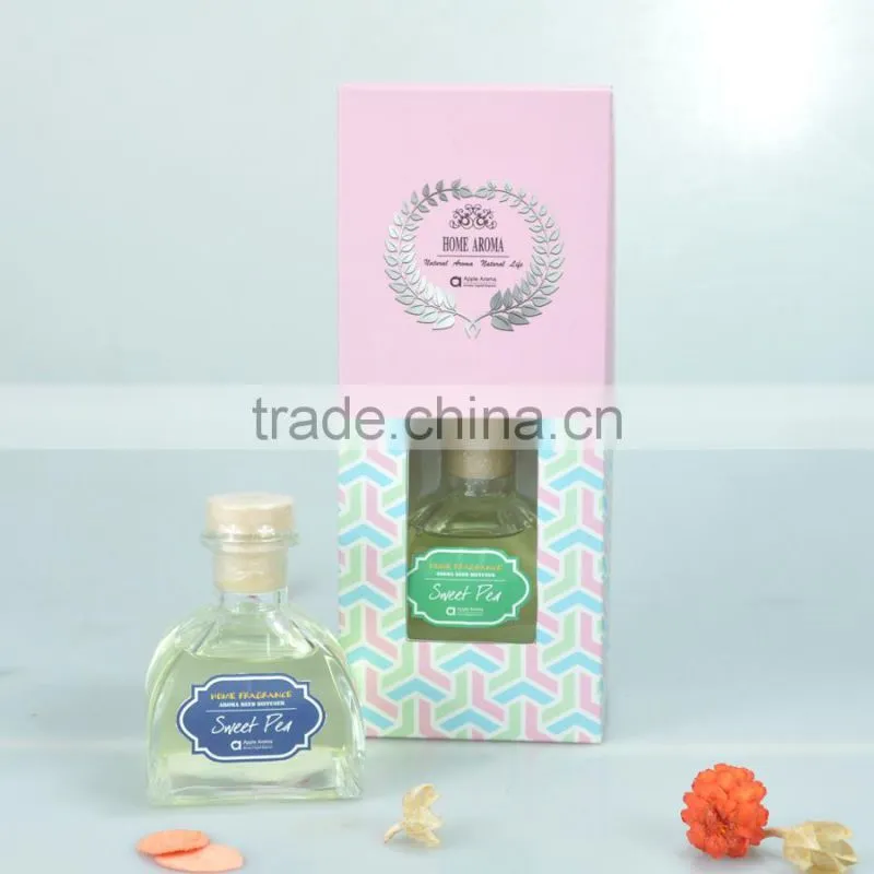 aroma diffuser with wooden cap and window
