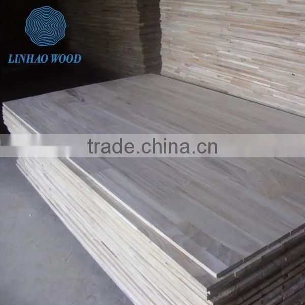 Paulownia Finger Jointed Boards, Edge Glued Panel Paulownia for Furniture
