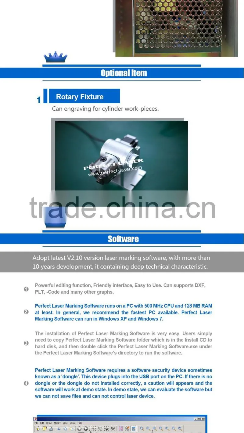 20W mini fiber laser marking machine Corporate Gift Laser Marking Machine