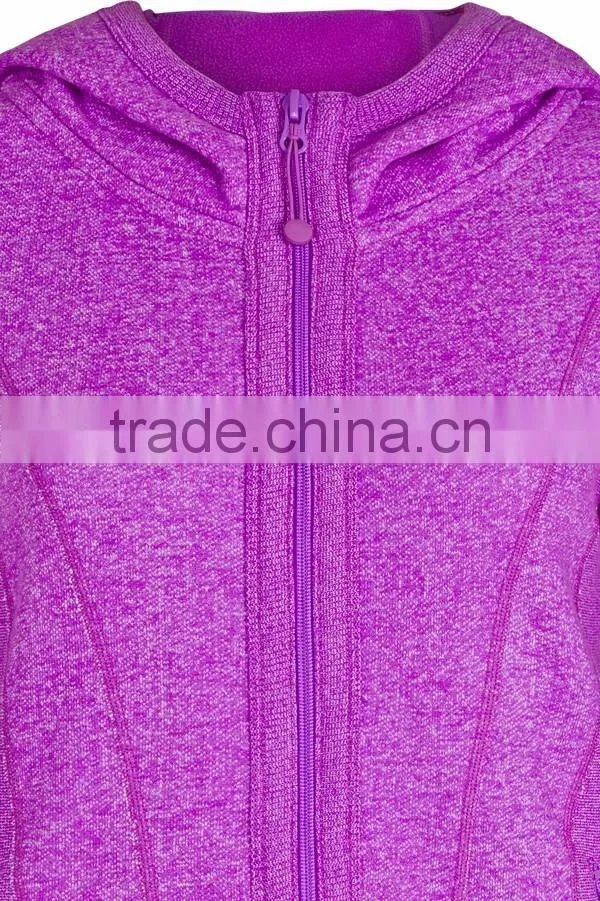 OEM fashion custom import young sportwear womens jogging wear hoody jacket