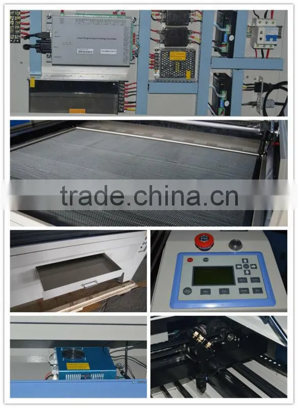 CO2 acrylic wood laser cutting machine hot sale JQ 1390